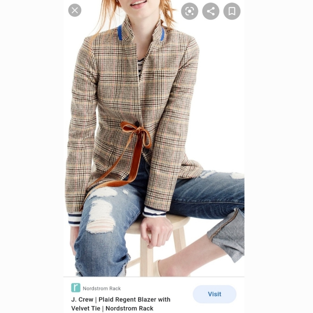 Wool blend Blazer Size 4